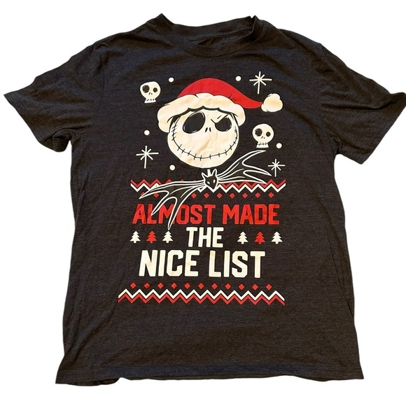Disney Nightmare Before Christmas Jack Skellington Tee Shirt Size Large Adult - Picture 1 of 6